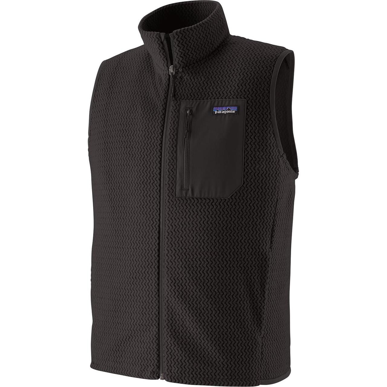 Patagonia Mens R1 Air Vest (Sort (BLACK) Large)