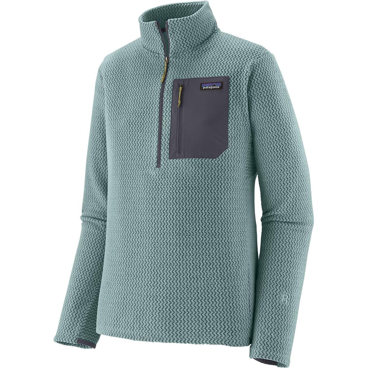 Patagonia Mens R1 Air Zip Neck (Blå (BLUE SAGE) Small)