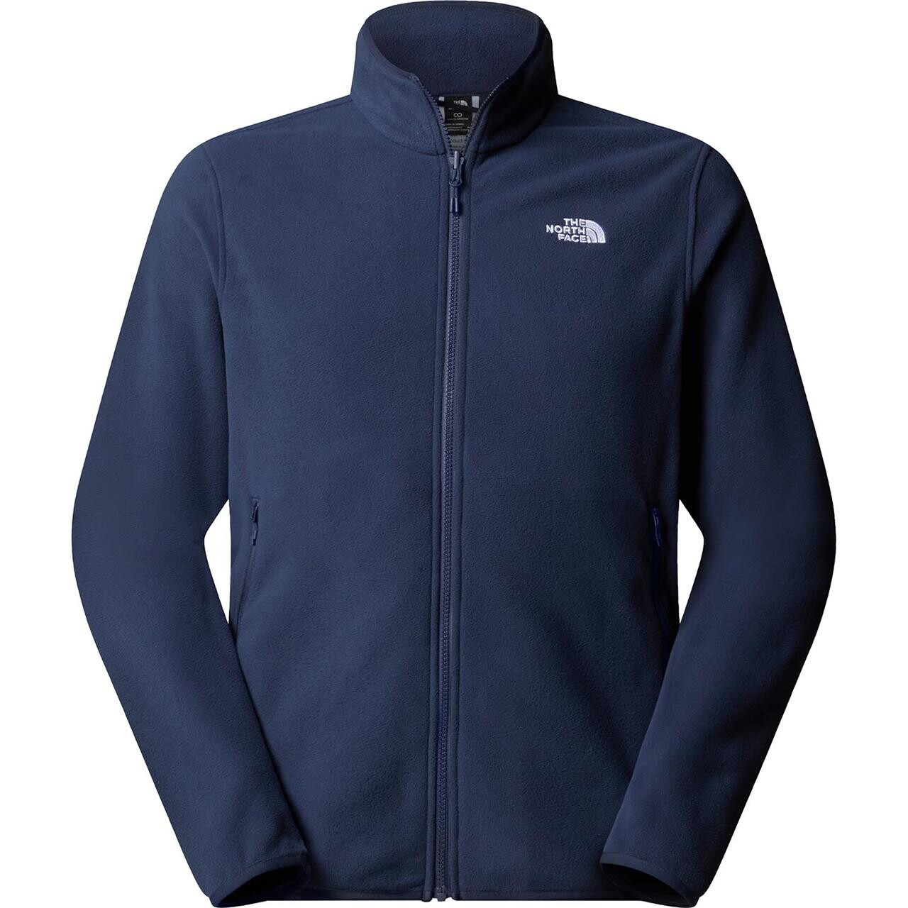 The North Face Mens Glacier Fleece Jacket (Blå (SUMMIT NAVY) Medium)