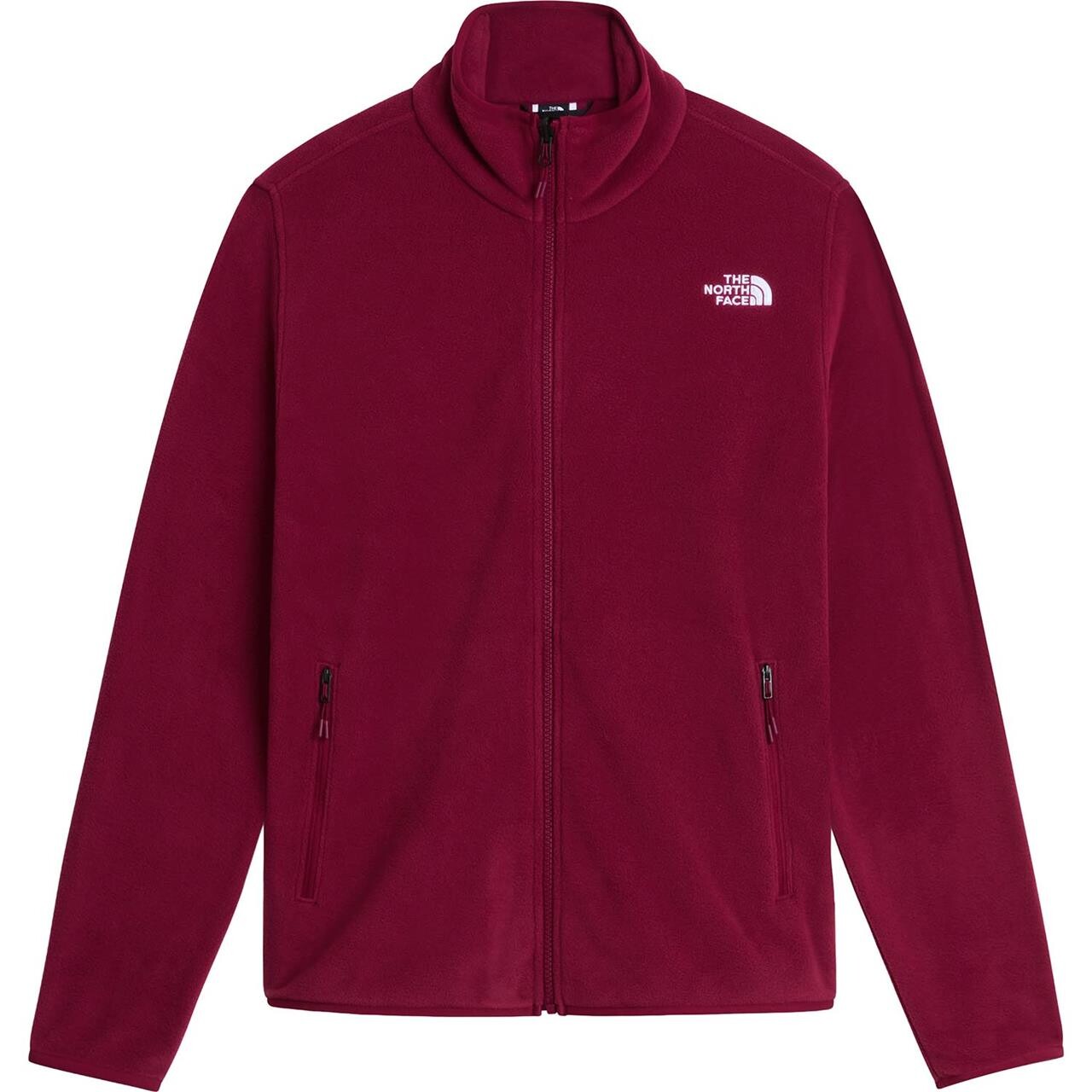 The North Face Womens Glacier Fleece Jacket (Rød (BURGUNDY CRUSH) Large)