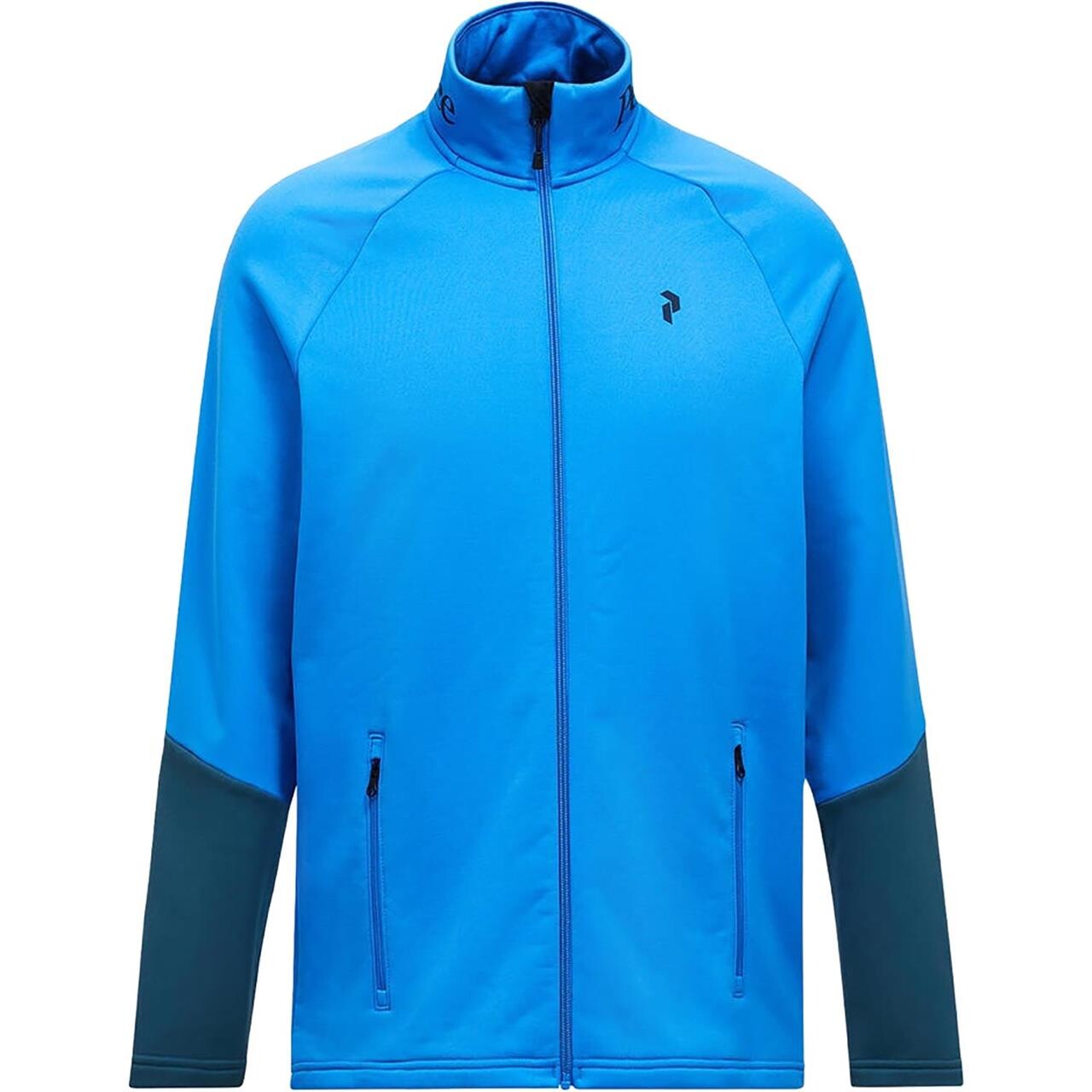 Peak Performance Mens Rider Essentials Zip Jacket (Blå (AZURE ASCENT/MOUNTAIN LAKE) X-large)