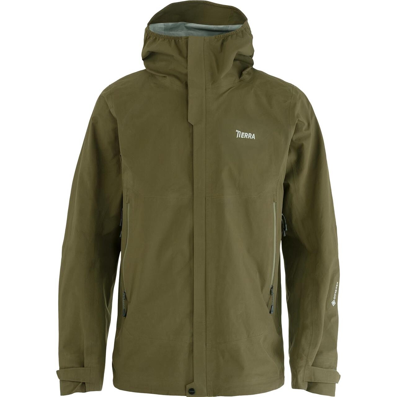 Tierra Mens Back Up 3l Jacket Grøn Kalamata Green Large