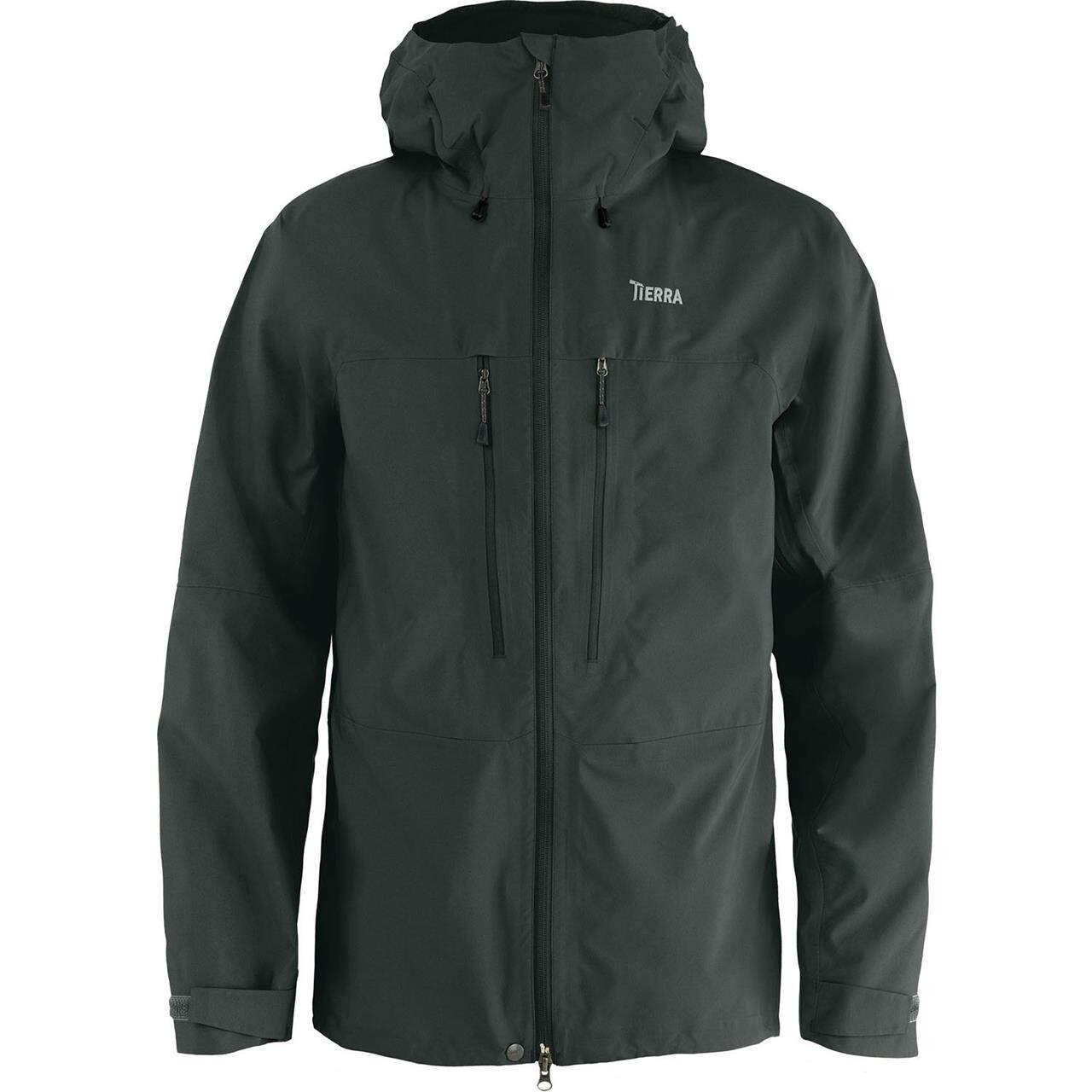 Tierra Mens Roc Blanc Pro Jacket (Grå (PITCH GRAY) Large)