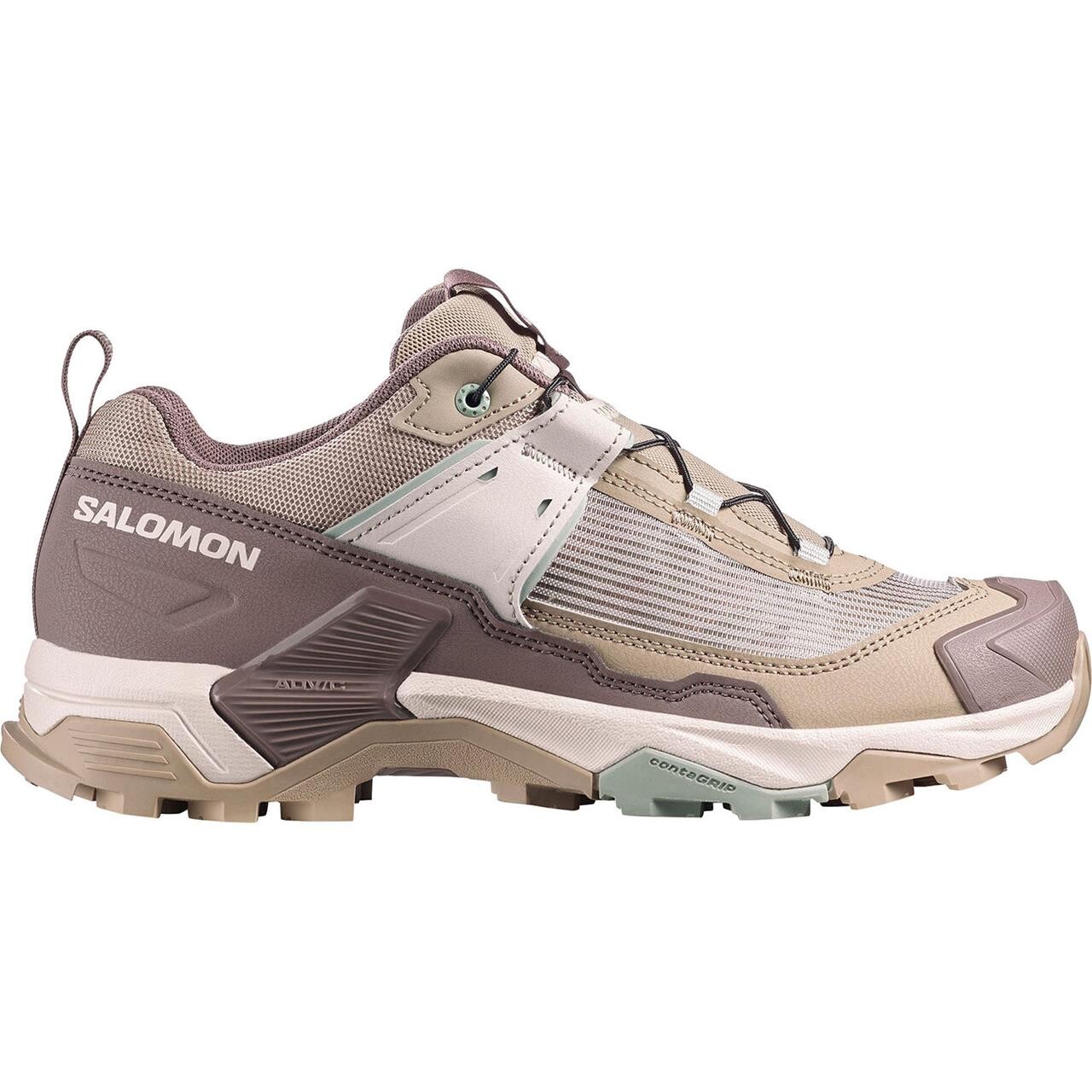 Salomon Womens X Ultra 5 (Brun (DESERT TAN/IRON/GREEN MILIEU) 42)