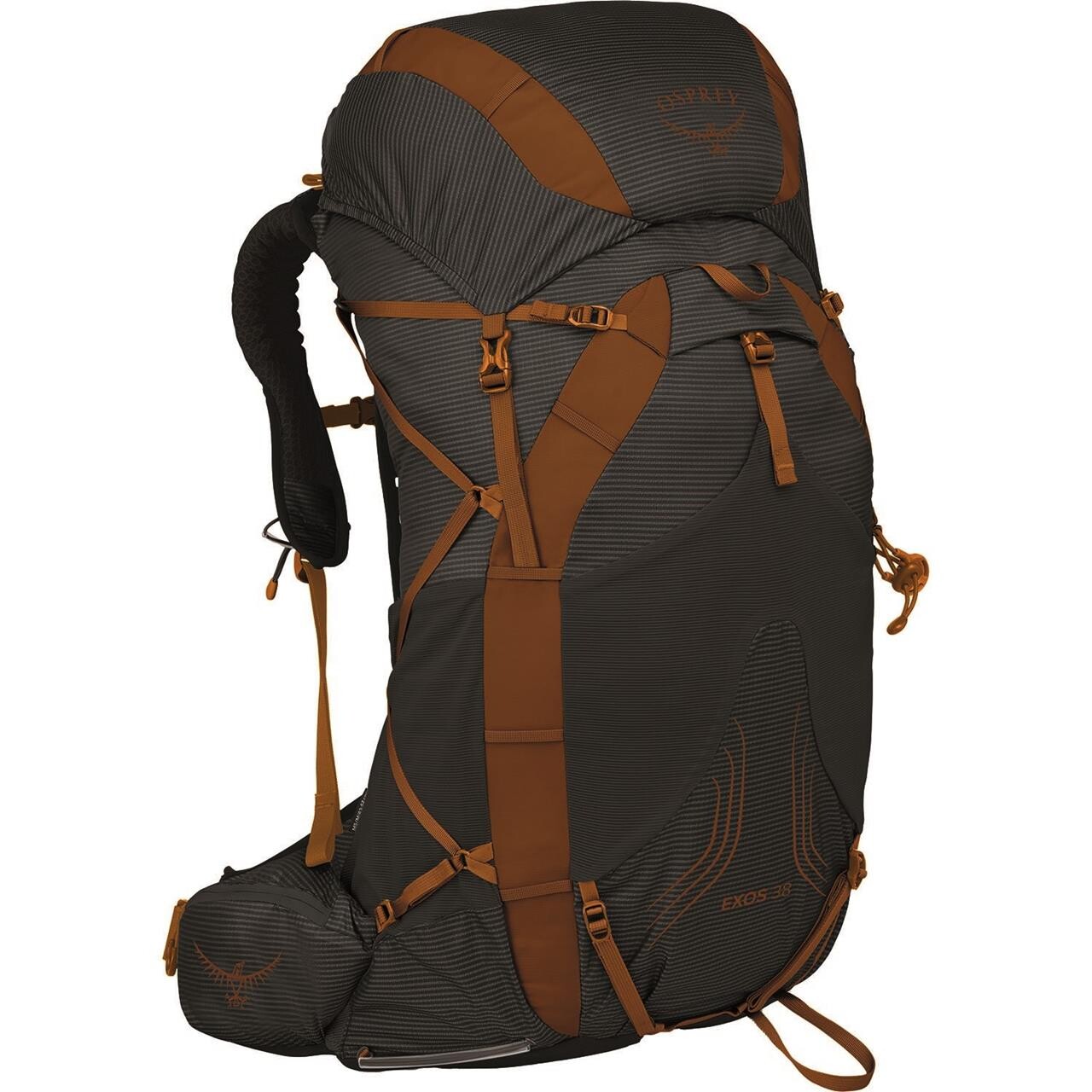 Osprey Exos 38 (Grå (DARK CHARCOAL GREY) Small/medium)
