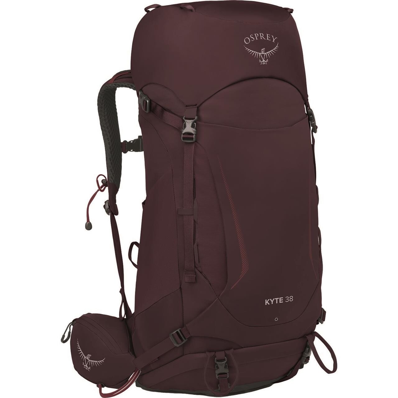 Osprey Womens Kyte 38 (Lilla (ELDERBERRY PURPLE) X-small/small)