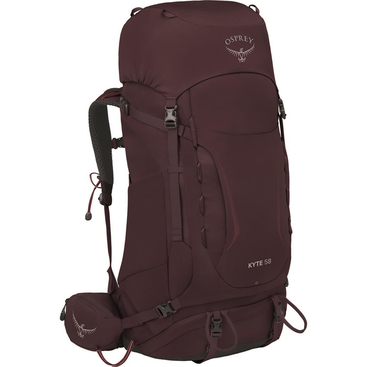 Osprey Womens Kyte 58 (Lilla (ELDERBERRY PURPLE) Medium/large)