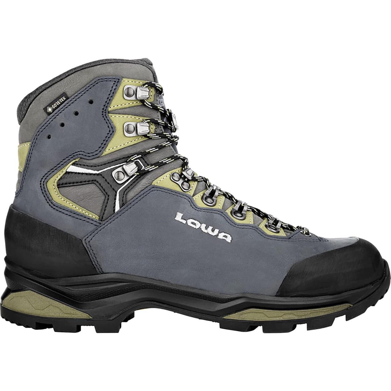 Lowa Mens Camino Evo GTX (Blå (STEEL BLUE/KIWI) 42,5)