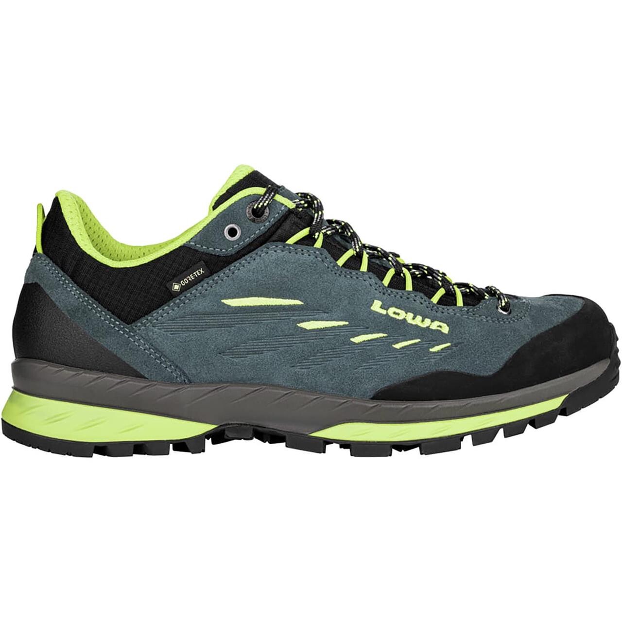 Lowa Mens Delago GTX Lo (Blå (PETROL/LIME) 43,5)