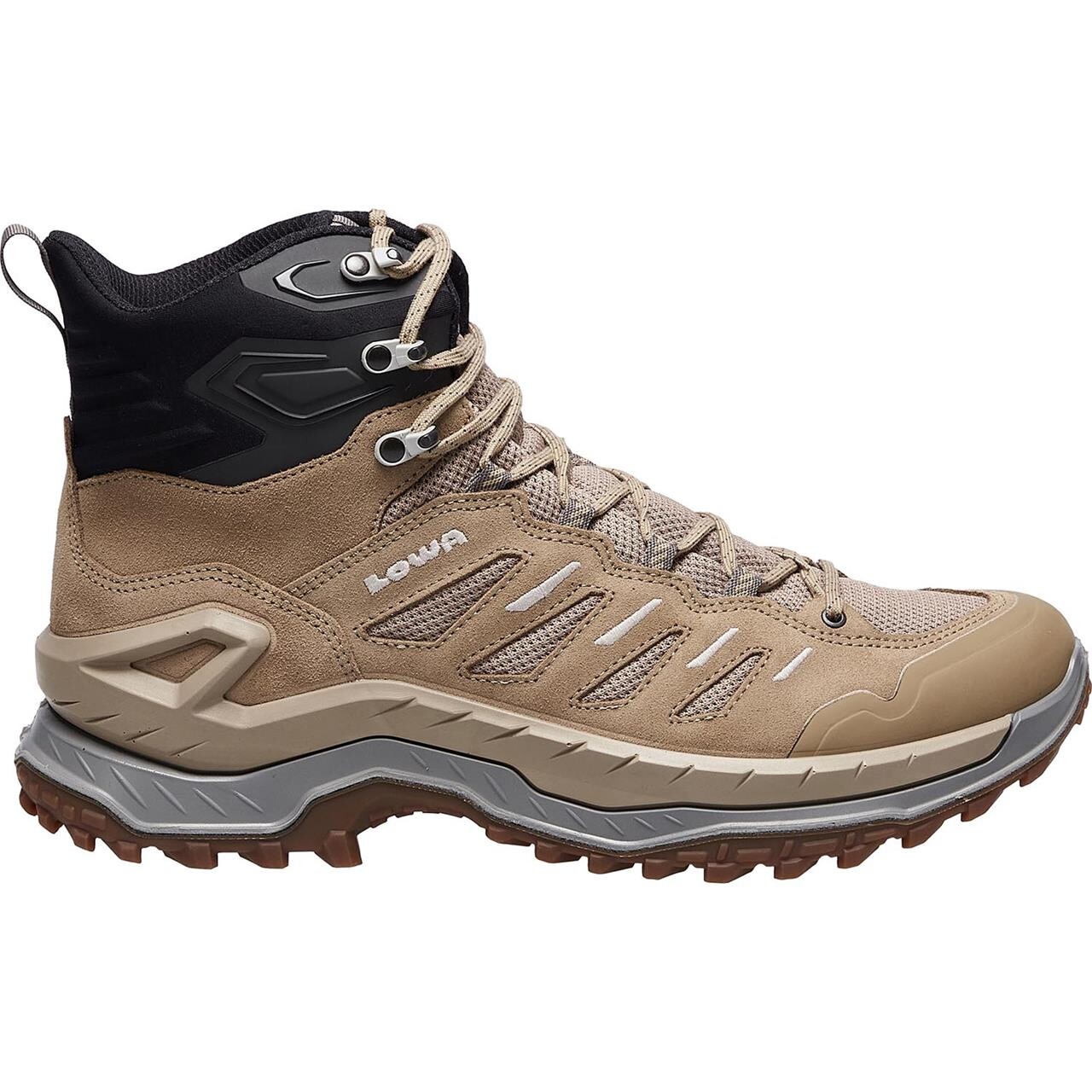 Lowa Mens Innovo Mid (Brun (DUNE/GREY) 46,5)