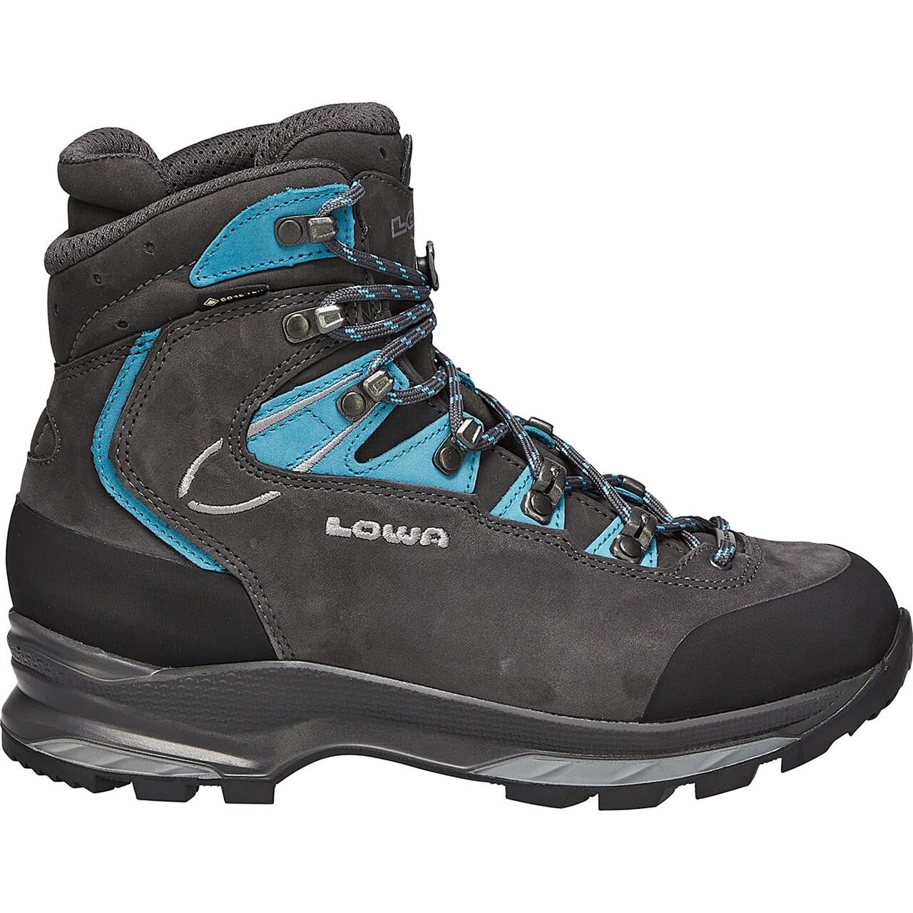 Lowa Womens Mauria Evo GTX Wide (Grå (ANTHRACITE/TURQUOISE) 41)