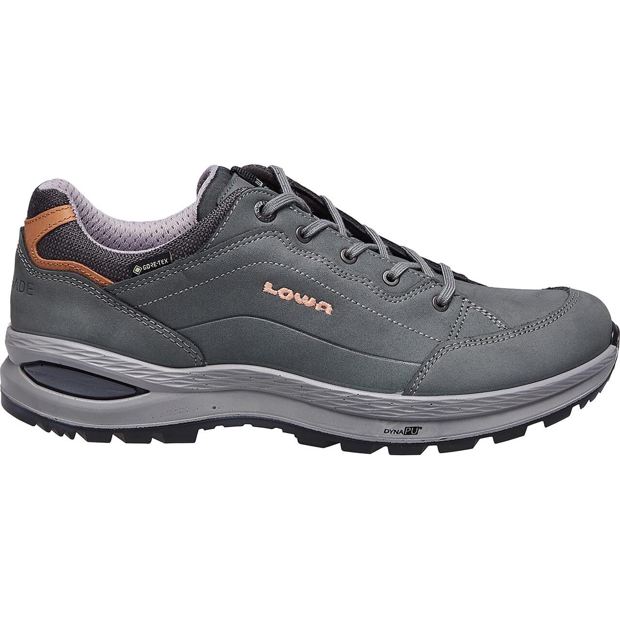 Lowa Womens Renegade Evo GTX Lo (Grøn (GRAPHITE/APRICOT) 39,5)