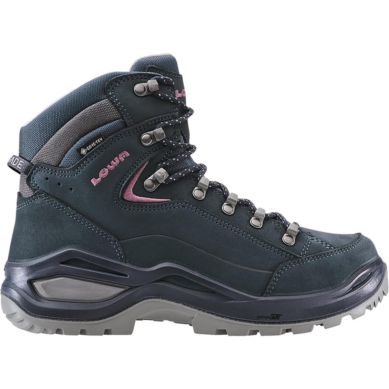 Lowa Womens Renegade Evo GTX Mid (Blå (STEEL BLUE/OLD ROSE) 44,5)