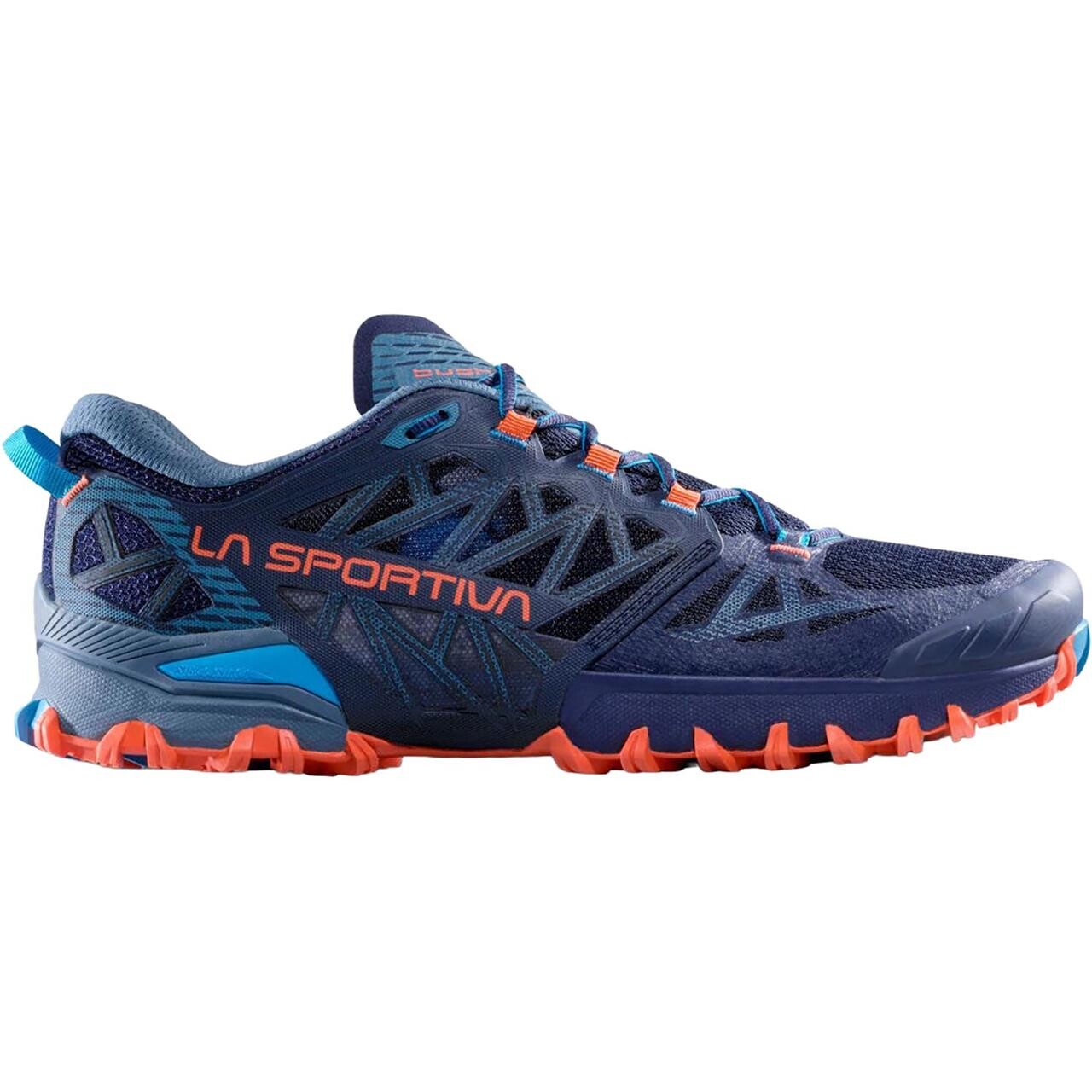 La Sportiva Mens Bushido III (Blå (DEEP SEA/CHERRY TOMATO) 44)