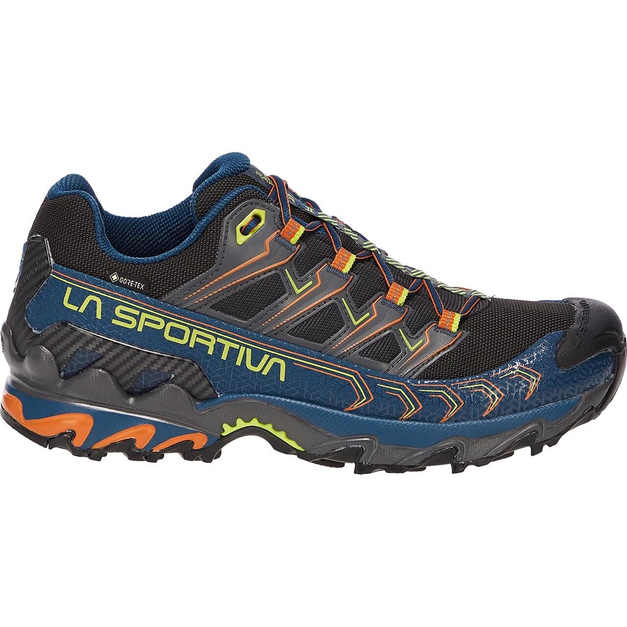 La Sportiva Mens Ultra Raptor Ii Gtx Blå Storm Blue/lime Punch 45