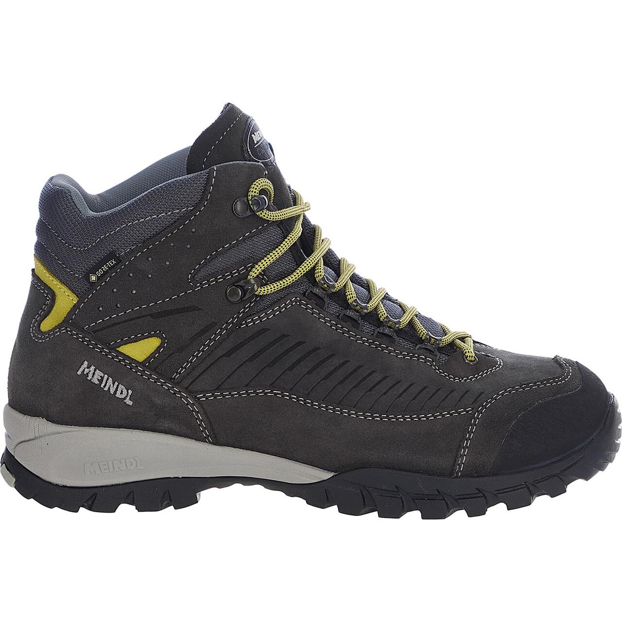 Meindl Mens Salo Mid GTX (Grå (ANTHRACITE/YELLOW) 44,5)