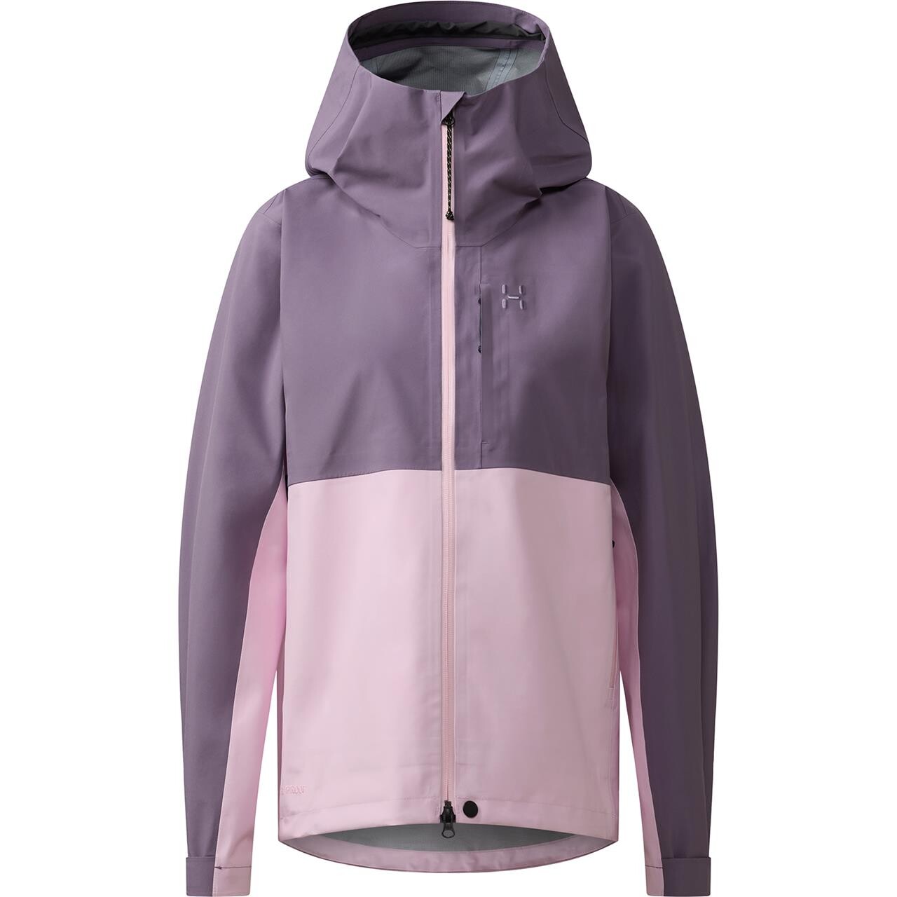 Haglöfs Womens Front Proof II Jacket (Lyserød (PURPLE FOG/FRESH PINK) Medium)