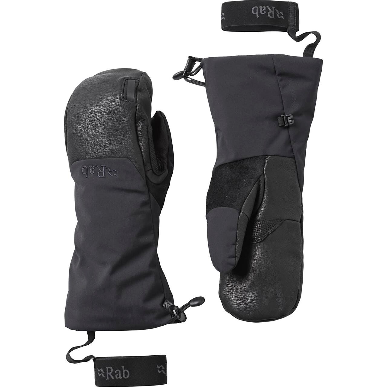 RAB Guide GTX Mitts (Sort (BLACK) Small)