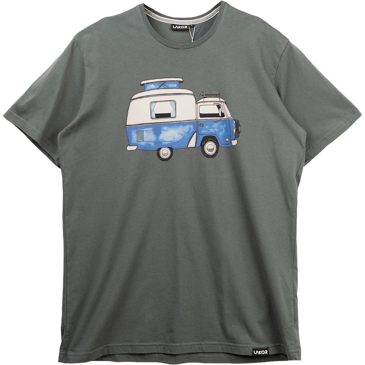 Lakor Mens Ocean Camper T-shirt (Grå (URBAN CHIC) X-large)