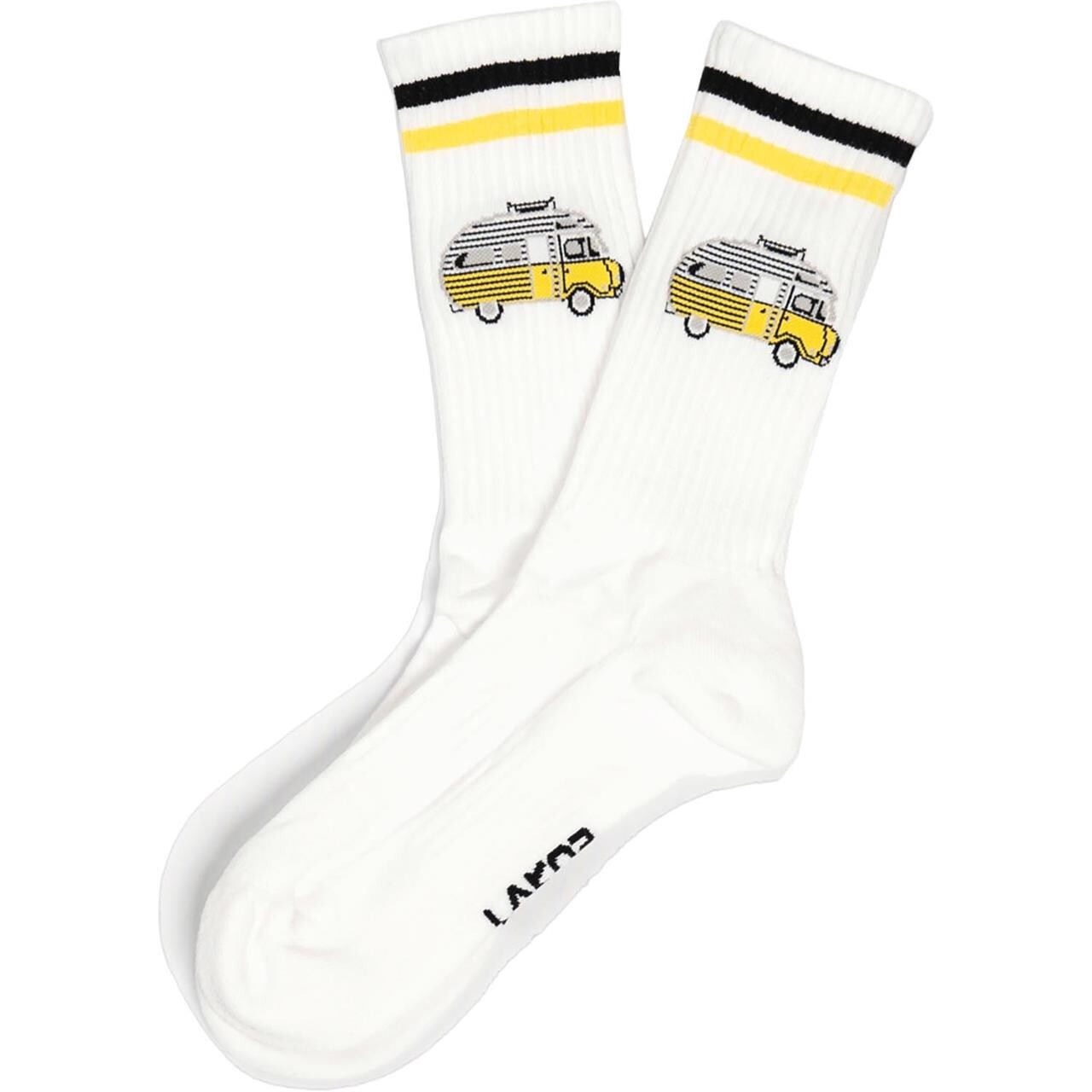 Lakor Sun Camper Socks (Hvid (WHITE) 43-46)