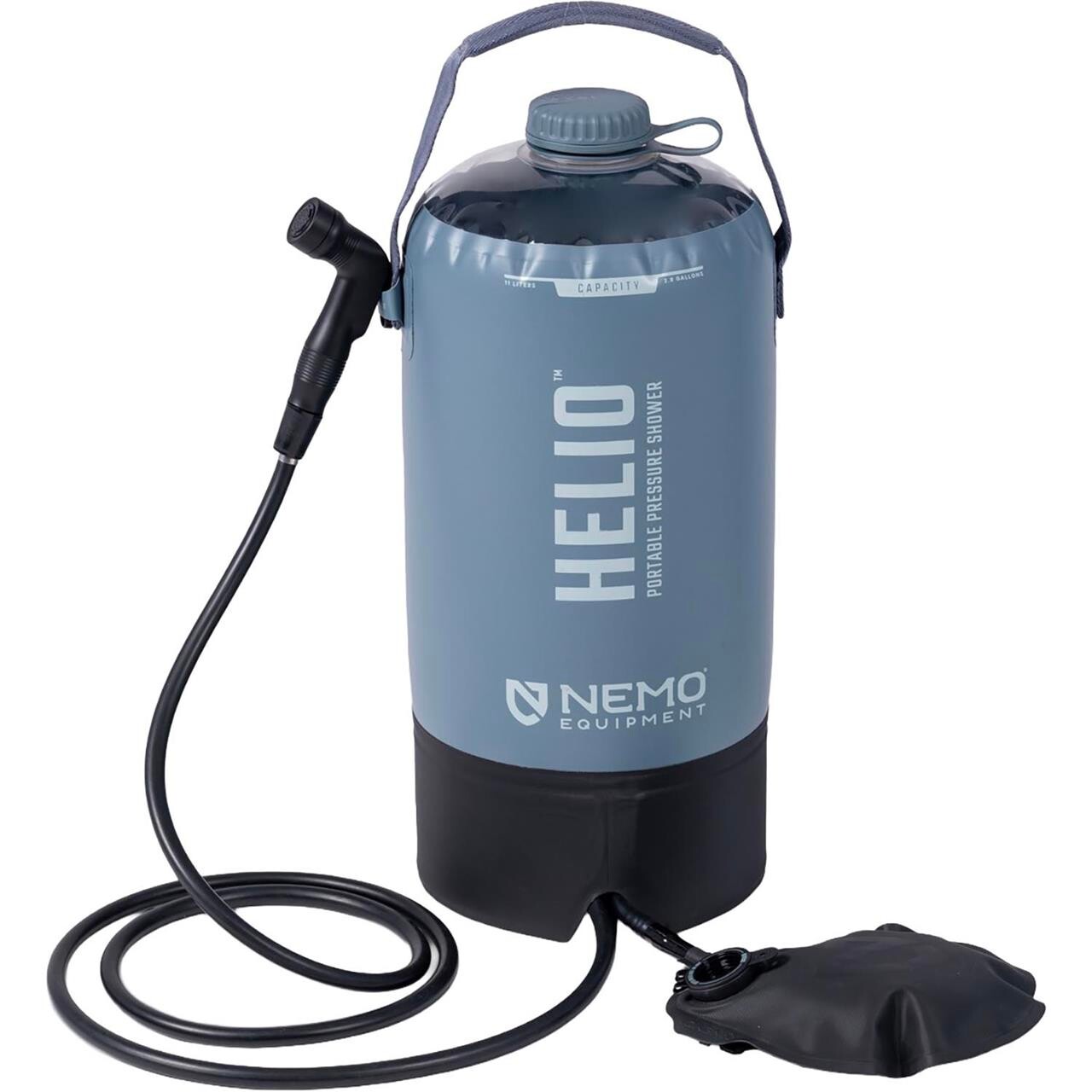 Nemo Helio Pressure Shower (Sort (FORTRESS/SILT/BLACK))