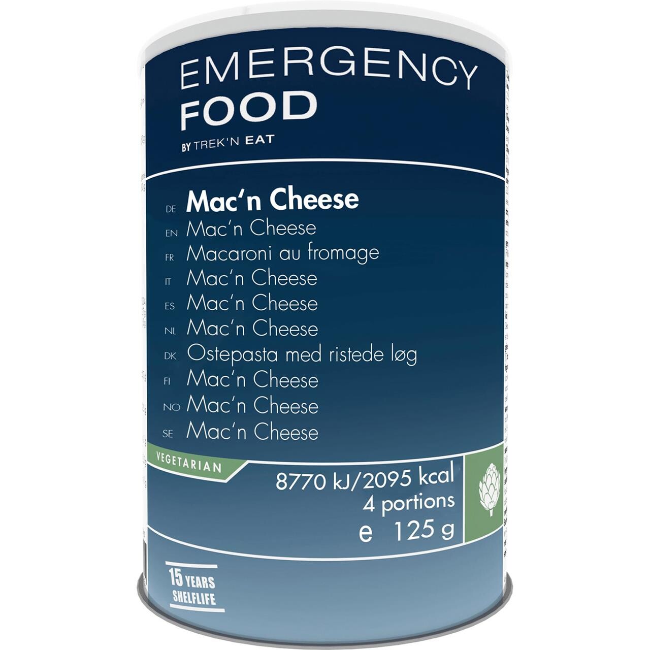 Trek'n Eat Emergency Food Mac'n Cheese - 4 portioner - Mad