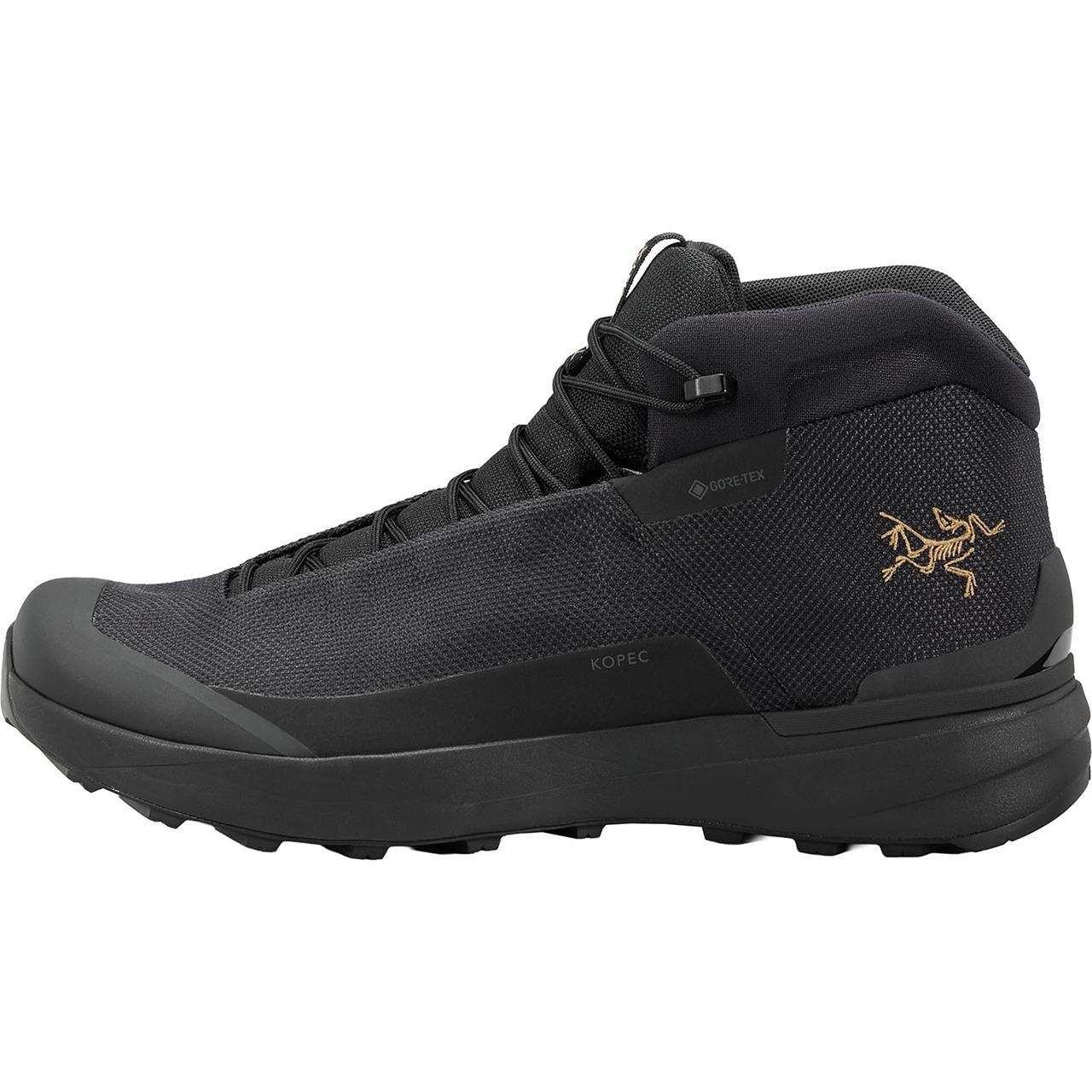 Arcteryx Mens Kopec Mid GTX (Sort (BLACK/BLACK) 41 1/3)