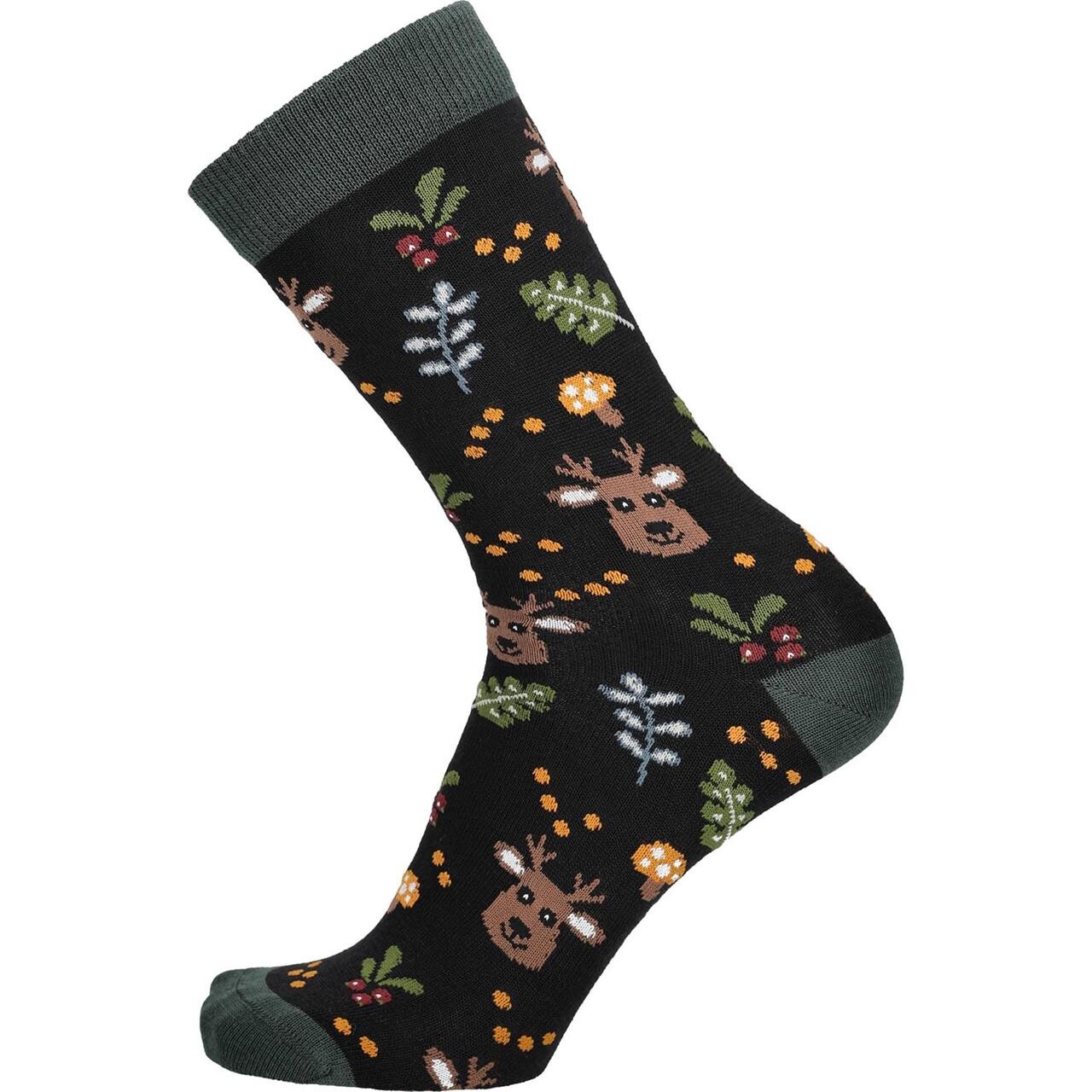 Friluftsland Merino Lifestyle Reindeer`s Autumn (Sort (BLACK) 35-38)