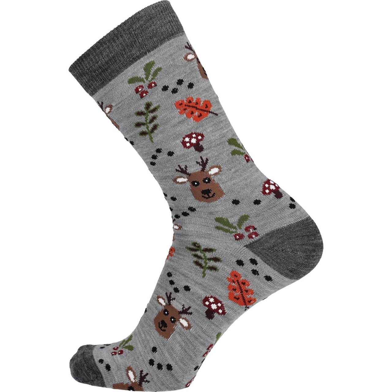 Friluftsland Merino Lifestyle Reindeer`s Autumn (Grå (GREY) 35-38)