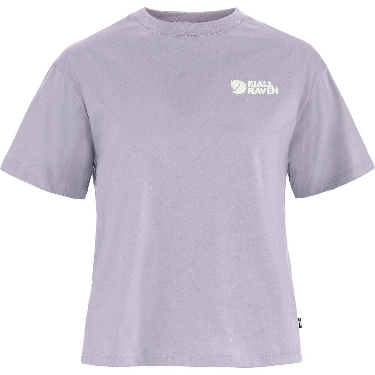 Fjällräven Womens Forest Walk T-shirt (Lilla (LAVENDER MIST/452) Large)