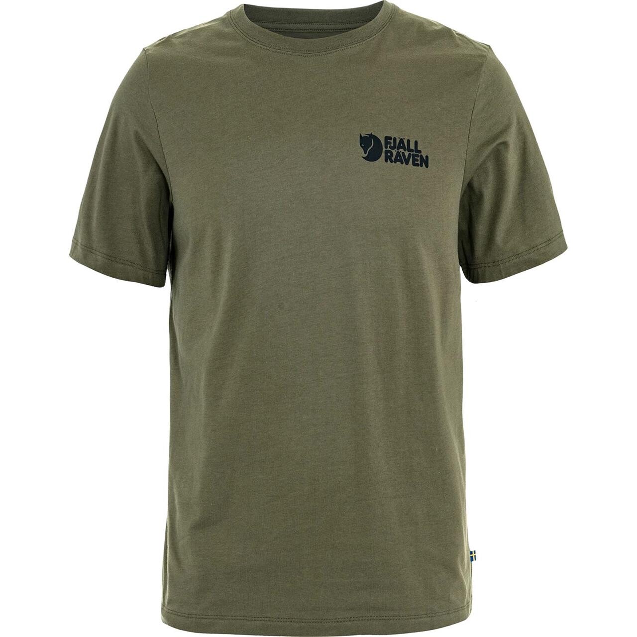 Fjällräven Mens Swedish Forest T-shirt (Grøn (LAUREL GREEN/625) Large)