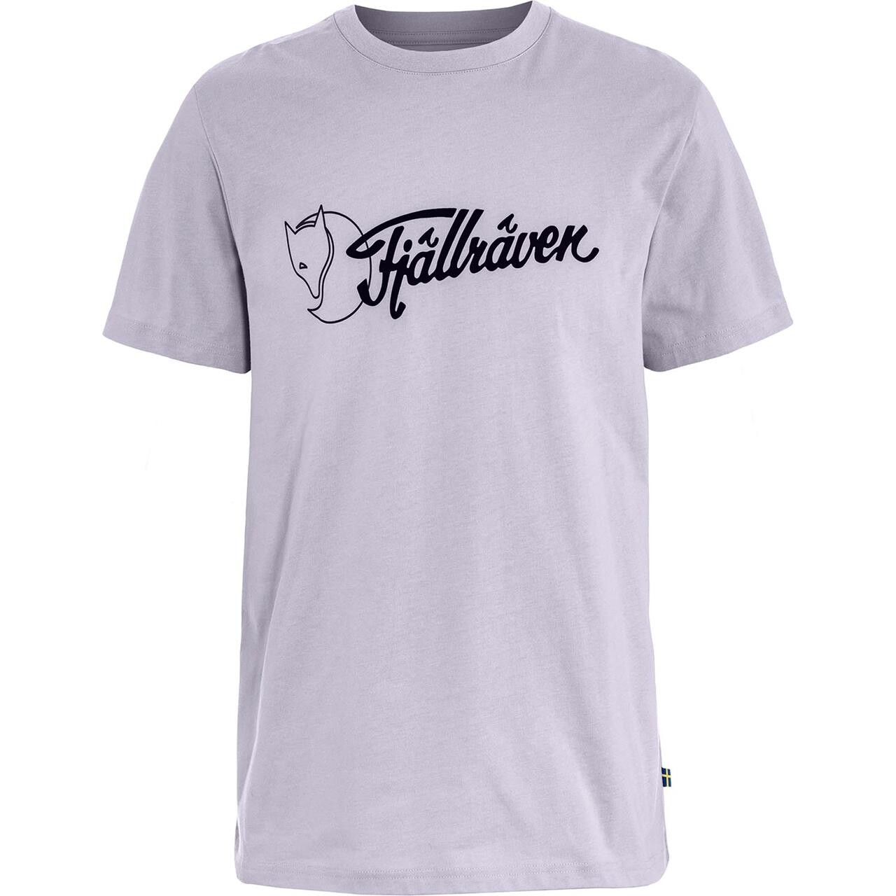 Fjällräven Mens Archive Logo T-shirt (Lilla (LAVENDER MIST/452) Large)