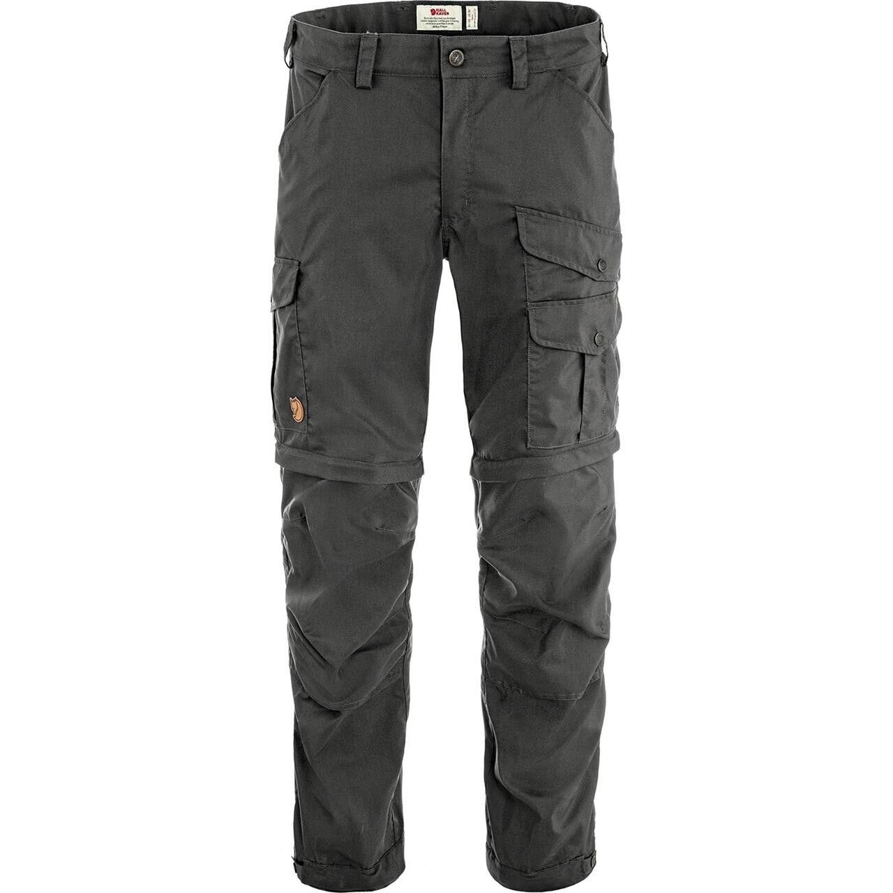 Fjällräven Mens Vidda Pro Lite Zip-off Trousers (Grå (DARK GREY/030) 46) billede