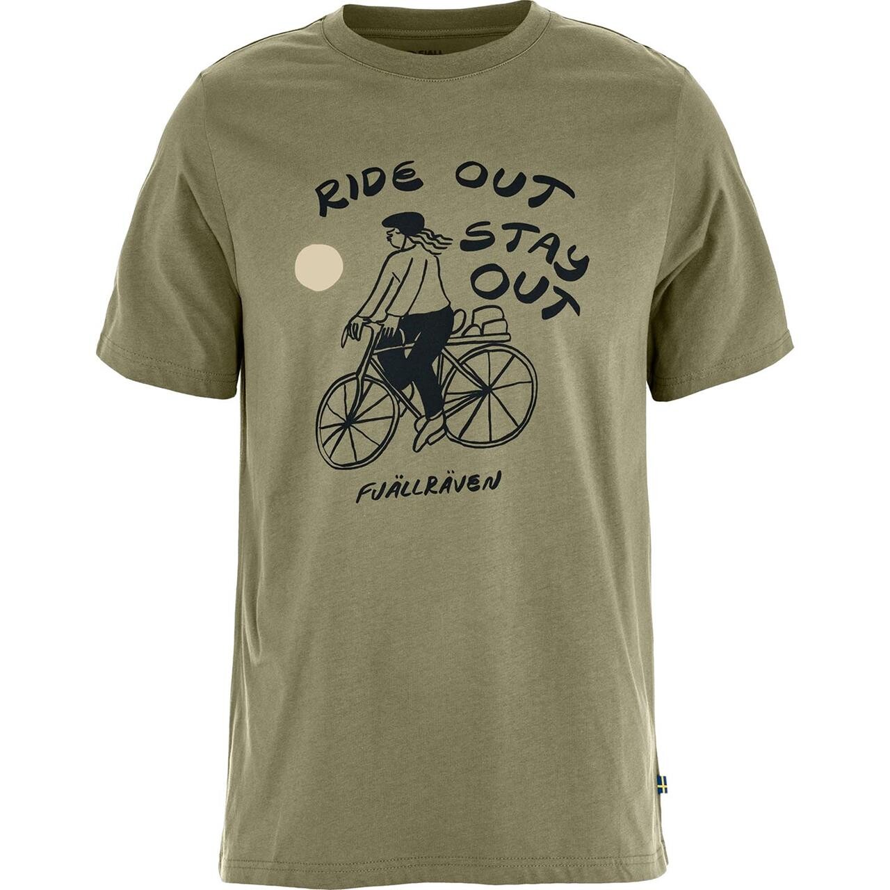 Fjällräven Mens Hoja Iväg T-shirt (Grøn (GREEN/620) Large)