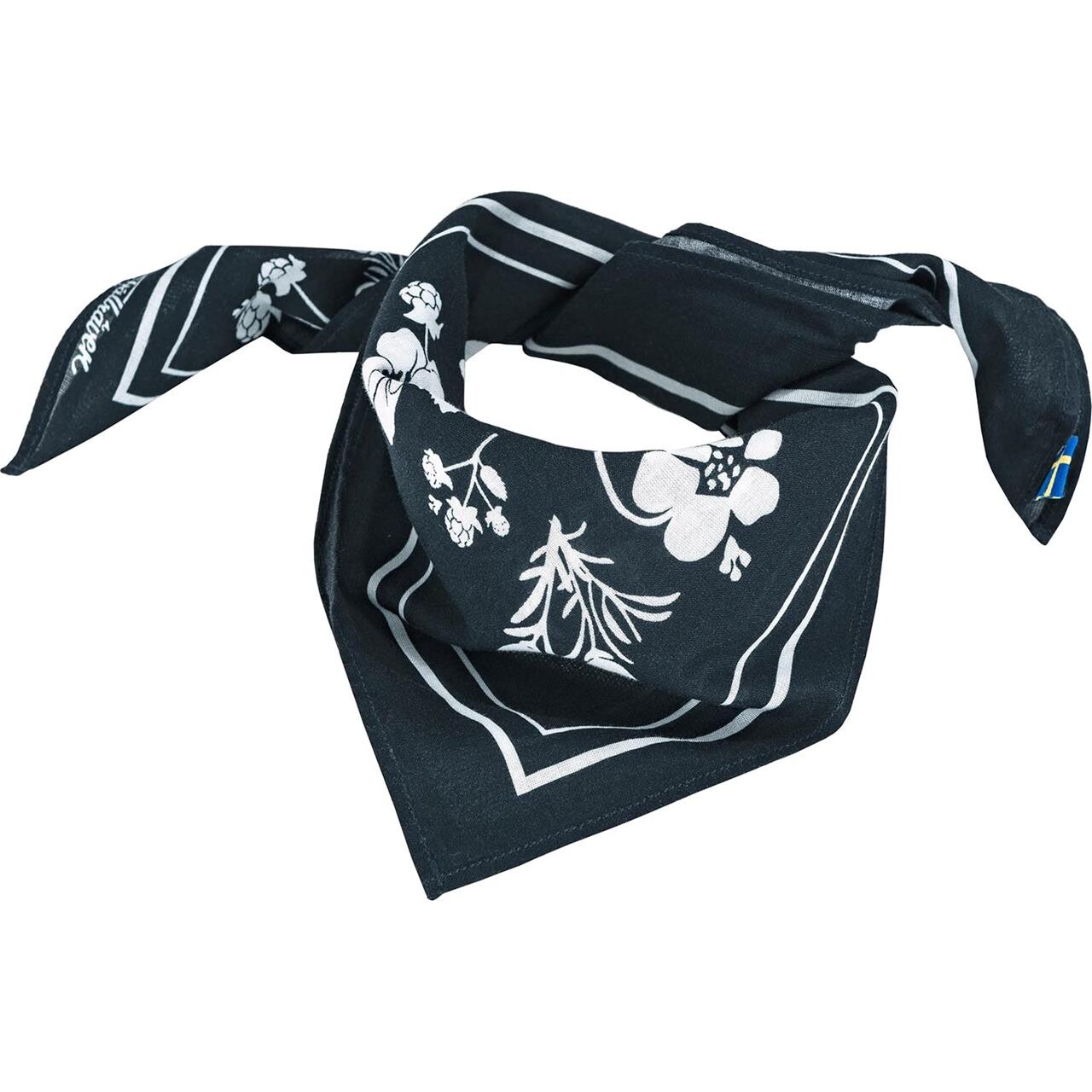Fjällräven Fjällblomster Bandana (Blå (DARK NAVY/555) One size)