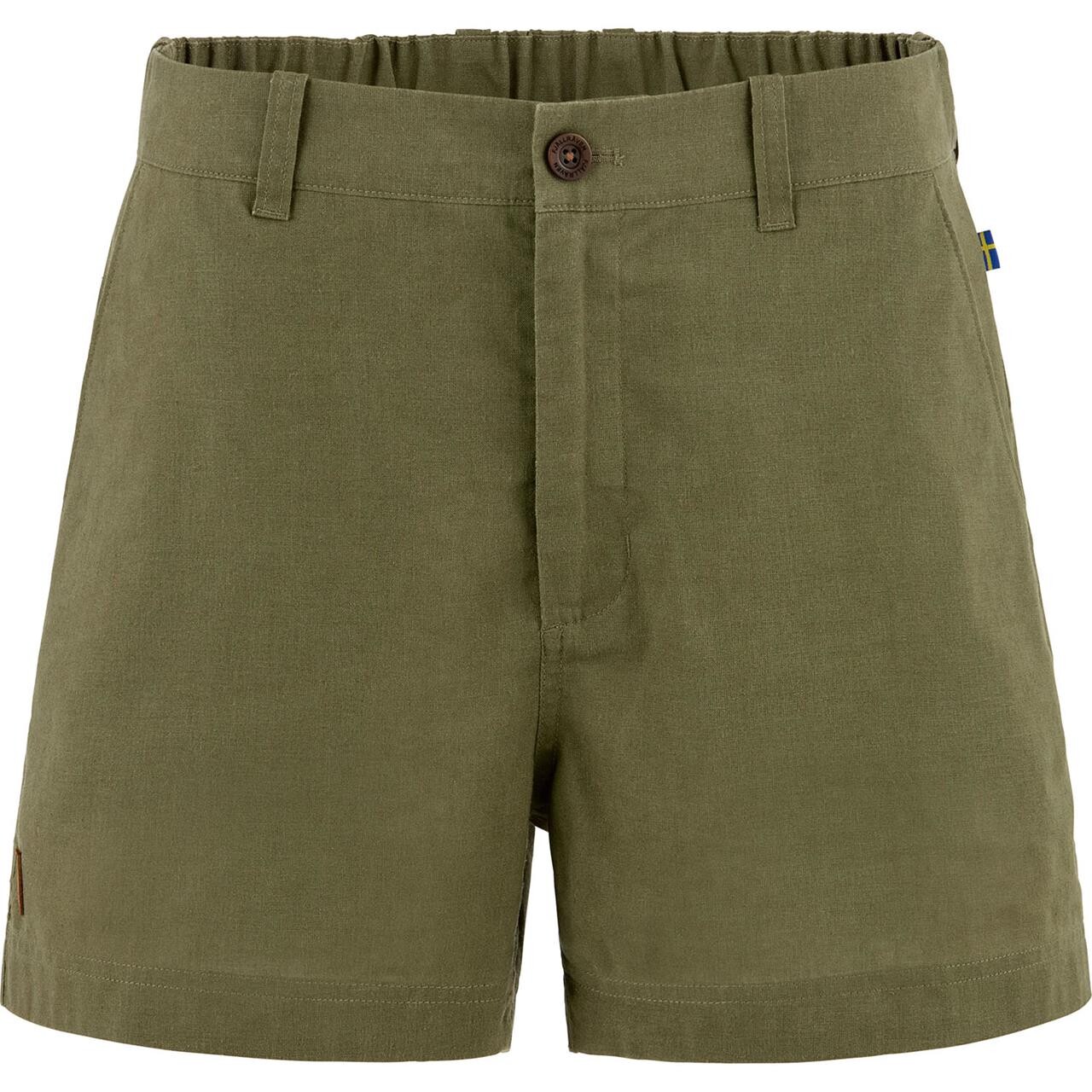 Fjällräven Womens Hemp Blend Shorts (Grøn (GREEN/620) 34)