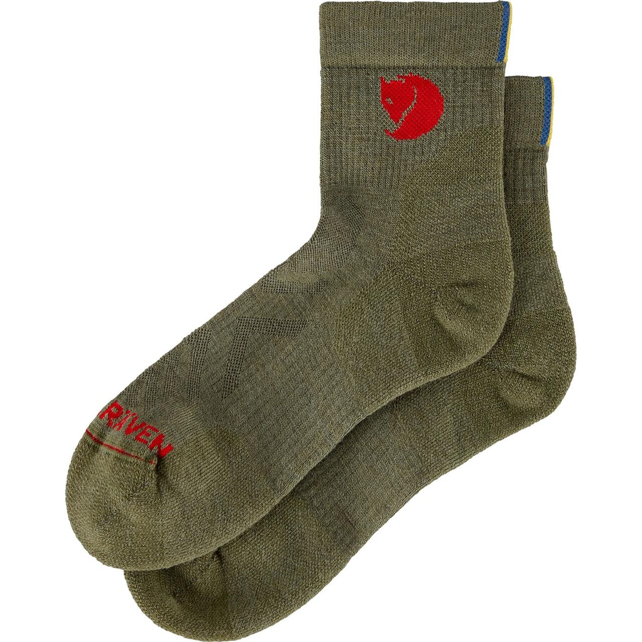 Fjällräven Fjällräven Low Wool Sock (Grøn (LAUREL GREEN/625) 42-44)