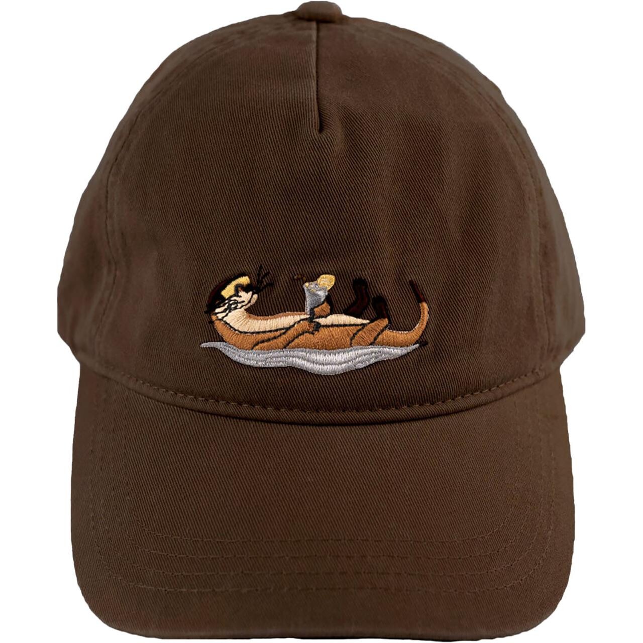 Lakor Otter Vacation Baseball Cap (Brun (BROWN) One size)