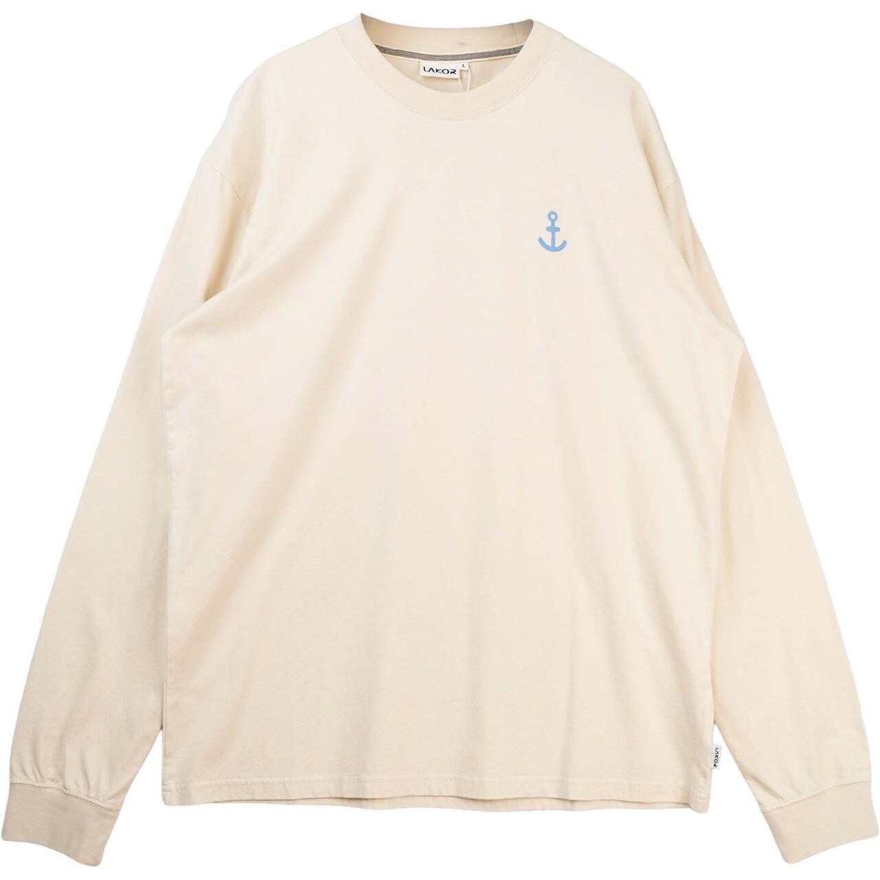 Lakor L/S Back Flipping T-shirt (Beige (RAINY DAY) Medium)