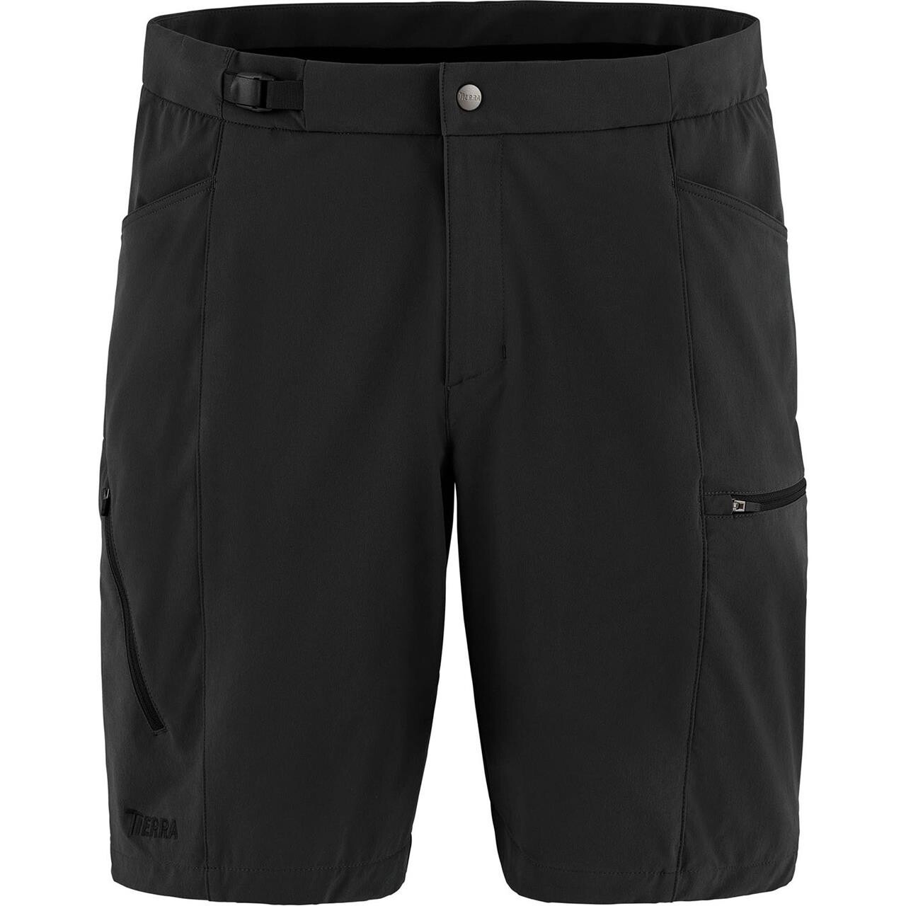 Tierra Mens Pace Shorts 2.0 (Sort (BLACK) 46)