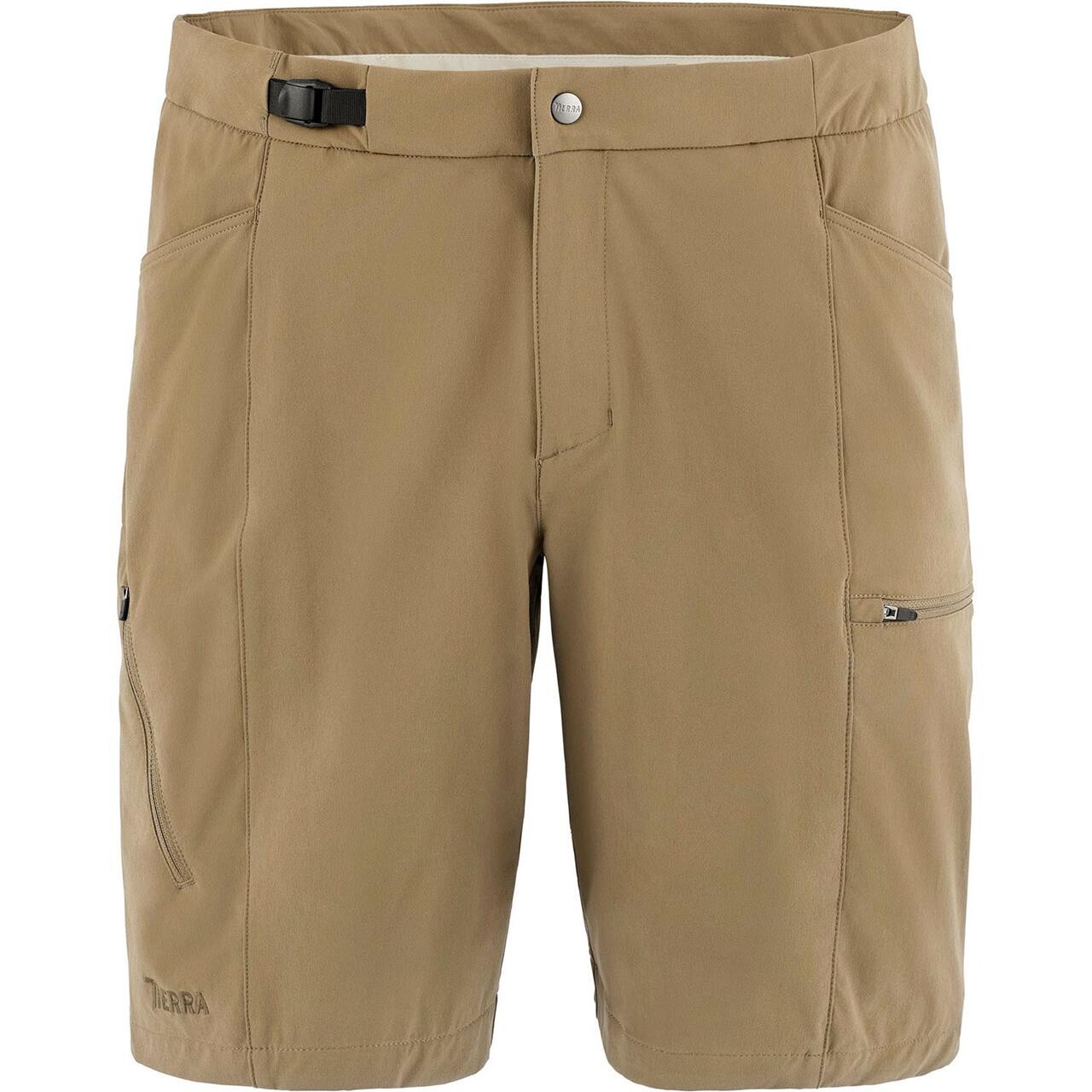 Tierra Mens Pace Shorts 2.0 (Grøn (KHAKI) 48)