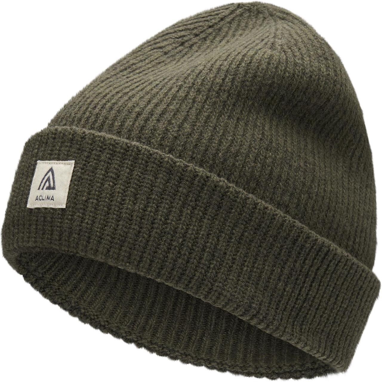 Aclima Reborn Felted Beanie (Grøn (FOREST MELANGE) One size)