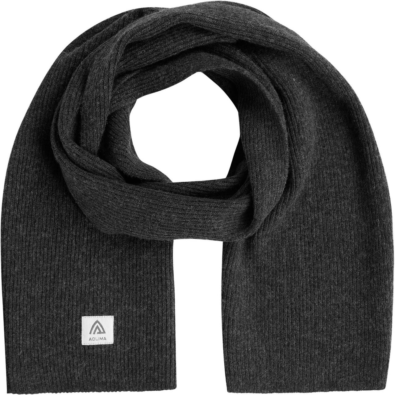 Aclima Reborn Felted Scarf (Grå (DARK GREY MELANGE) One size)