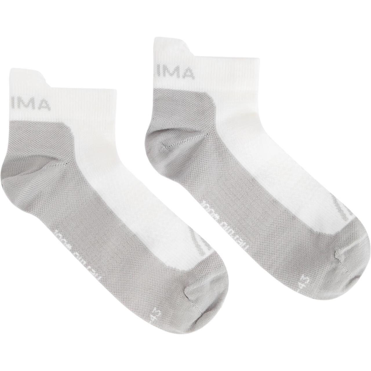 Aclima Ankle Socks 2-pack (Hvid (WHITE/LIGHT GREY) 36-39)