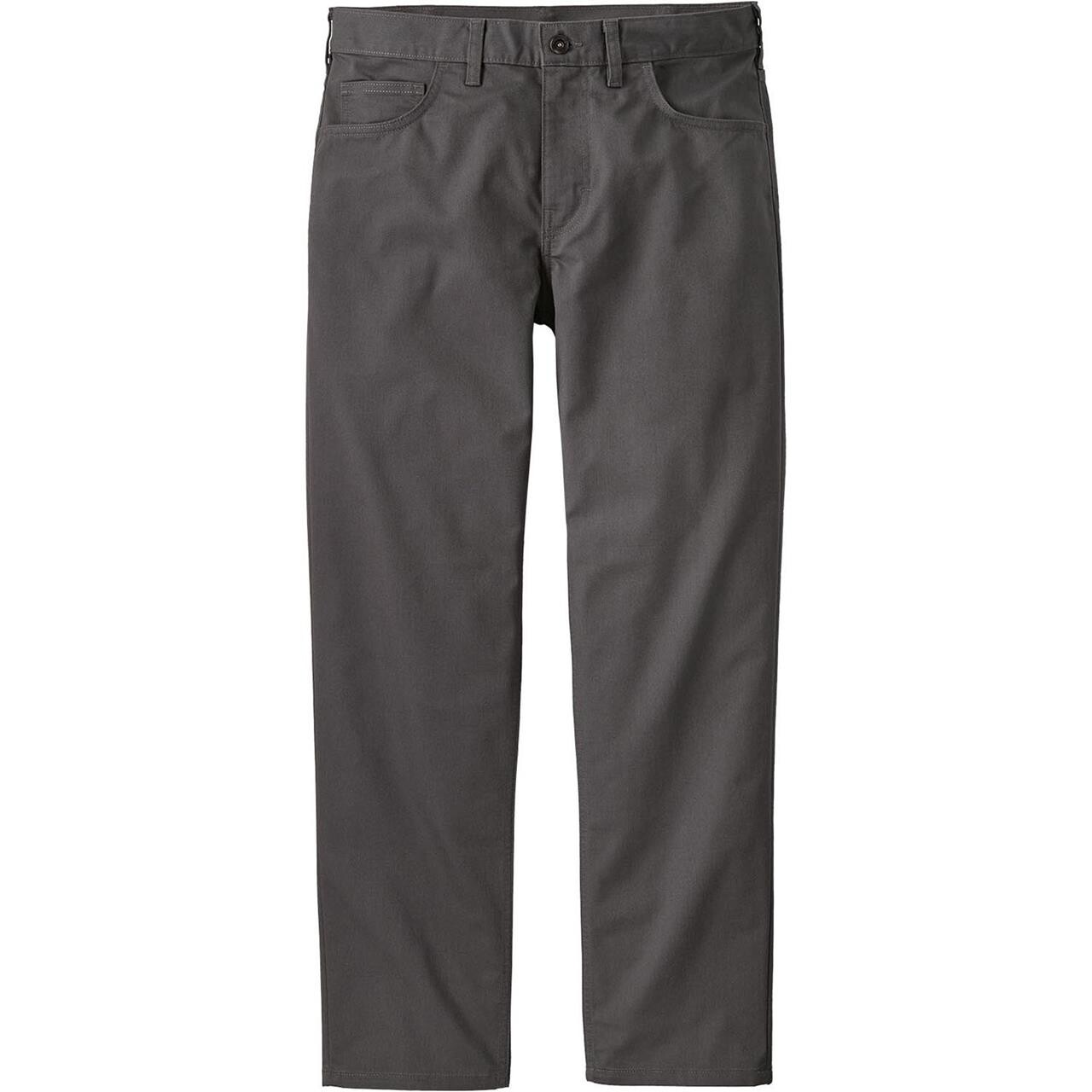 Patagonia Mens Twill Traveler 5-pocket Pants - Long (Grå (FORGE GREY) W30)