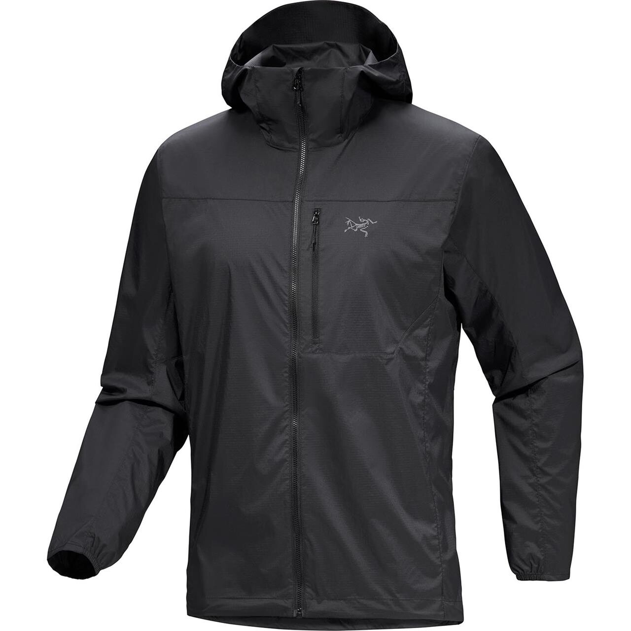Arcteryx Mens Squamish Hoody (Sort (BLACK) Small)