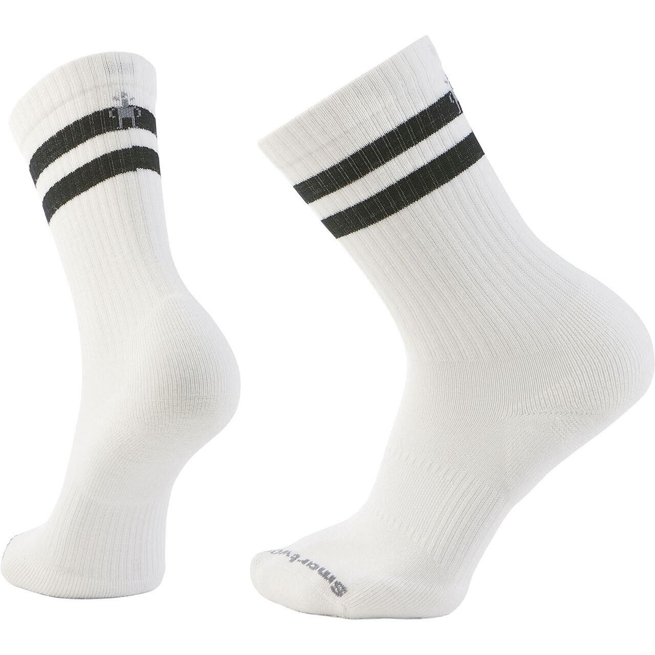 Smartwool Everyday Athletic Striped Crew Socks (Hvid (WHITE) 42-45) billede