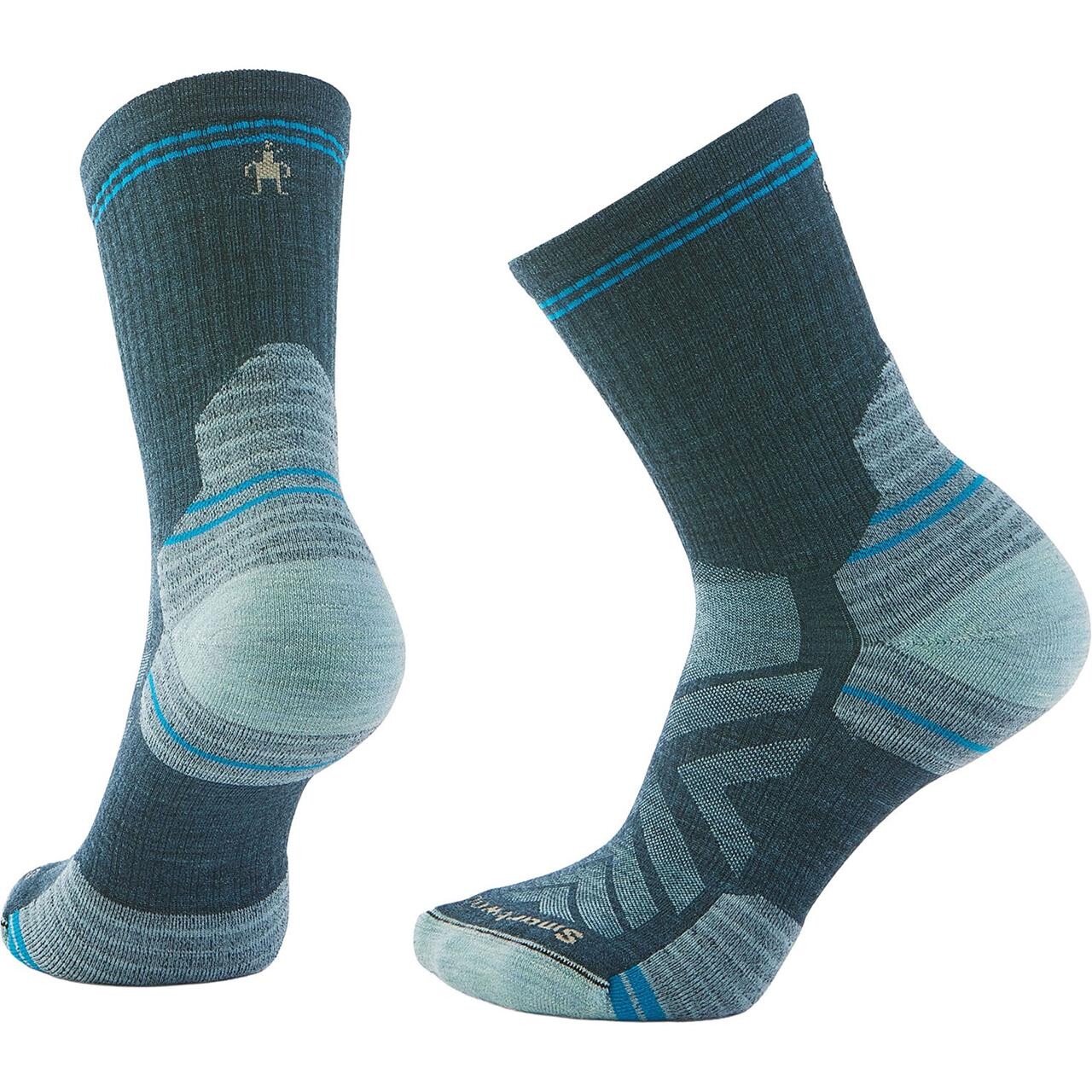 Smartwool Womens Hike Targeted Cushion Mid Crew Sock (Blå (TWILIGHT BLUE) 43-45)