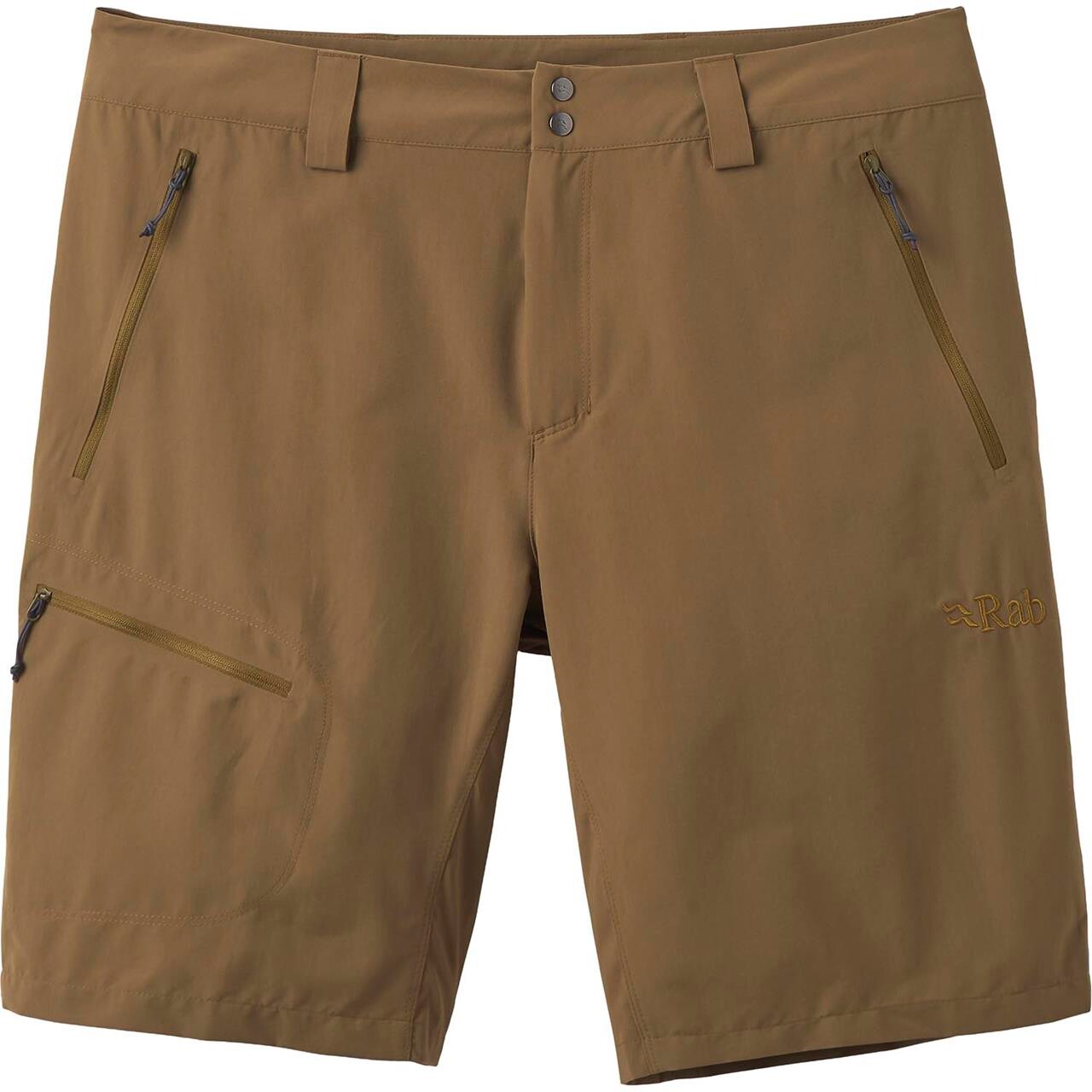RAB Mens Incline Light Shorts 10" (Brun (OAK) W34)