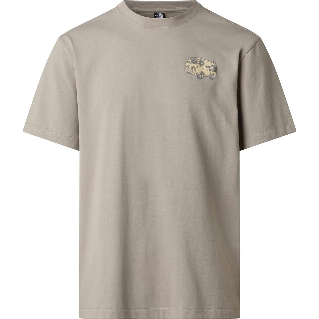 The North Face Mens Van Life Relaxed Short Sleeve Tee-grap (Grå (STONE SLAB) Large)
